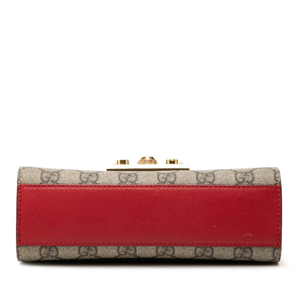 GUCCI Authentic Cream Leather Shoulder Bag - Picture 3 of 6